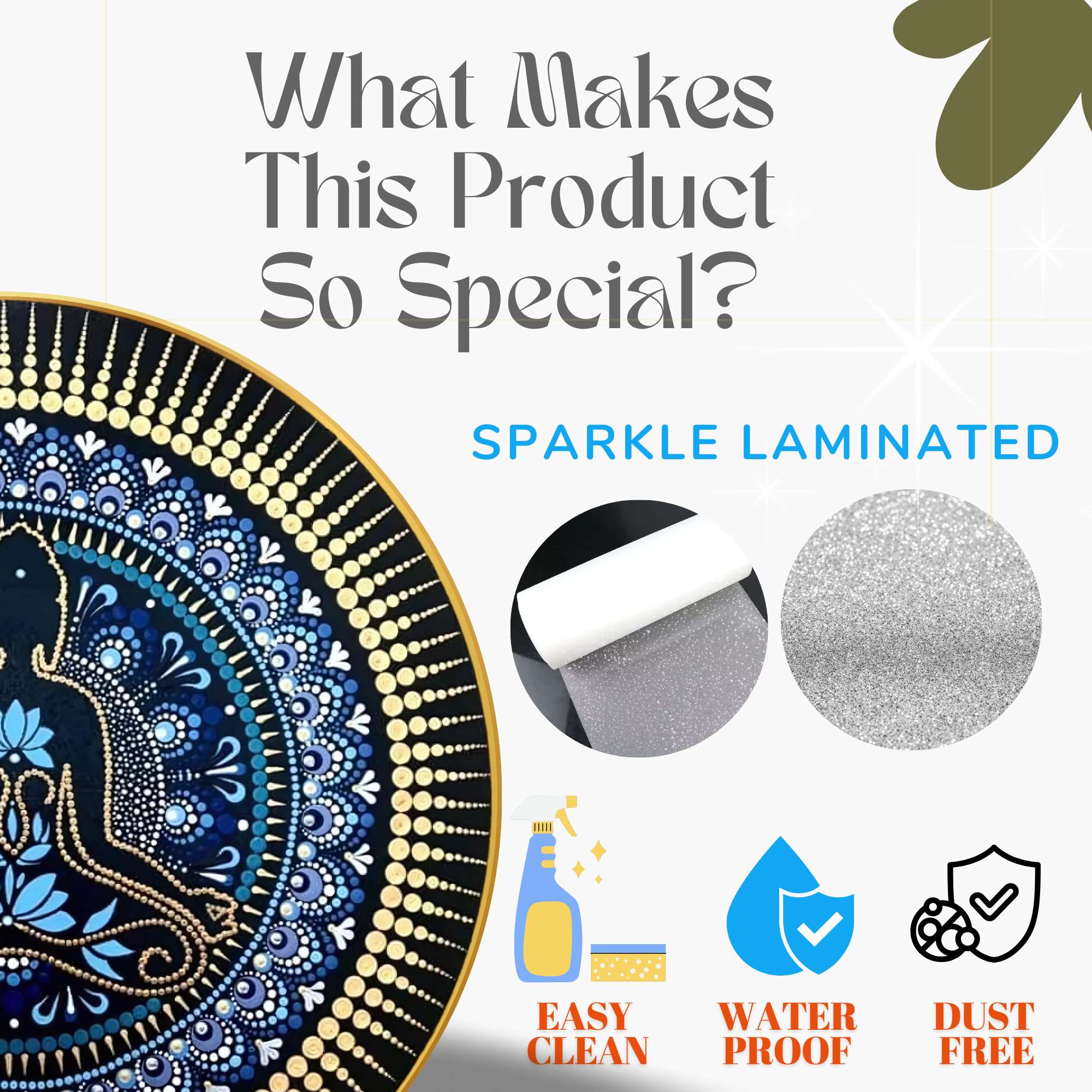 Round Wall Painting - Image 5